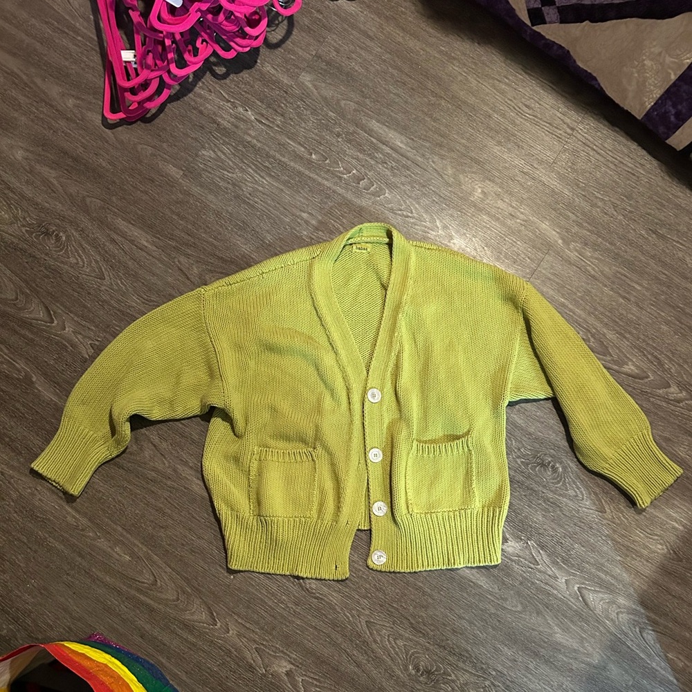 Babaa cardigan woman no16 green tea